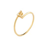 Anello Rebecca Donna Lux in Oro giallo Diamante 0.06 Ct GRLAOF56 - GRLAOF56